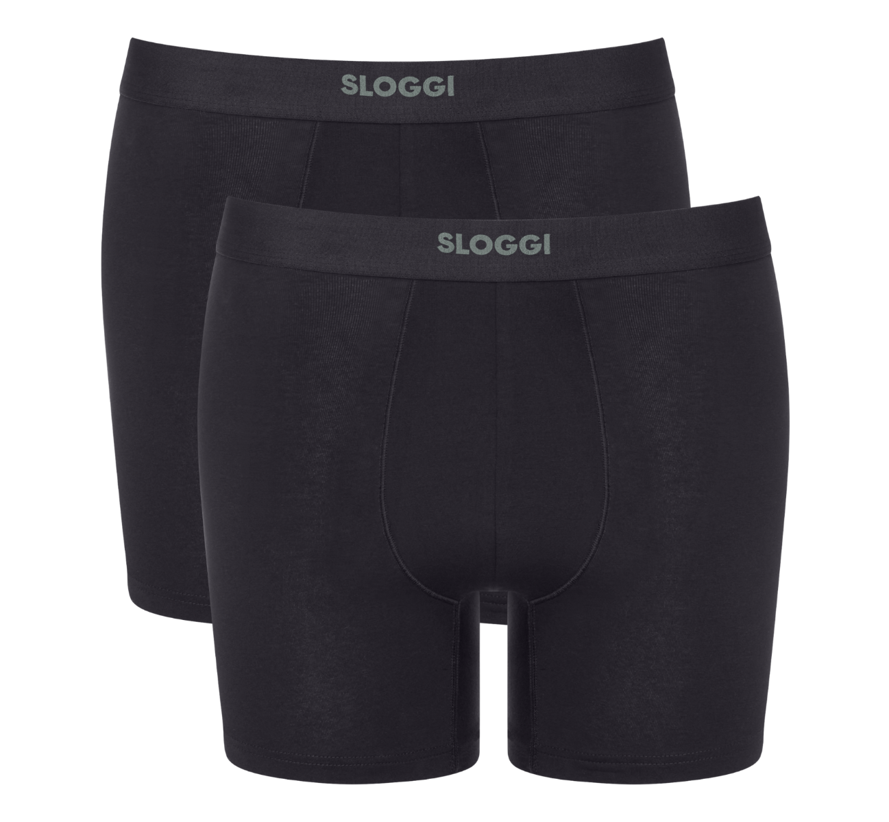 Heren Ever Ease Short 2-Pack Black Heren Ever Ease Short 2-Pack Black