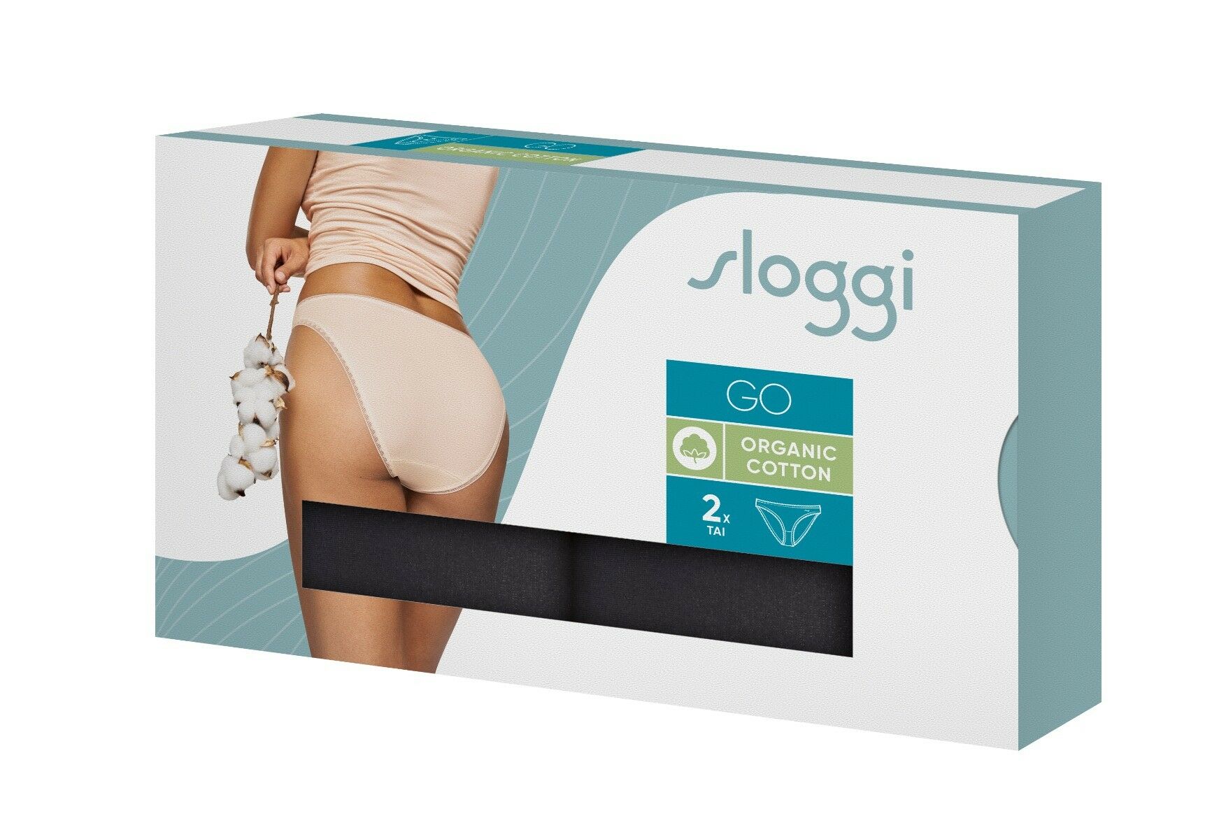 Go Dames Tai 2-Pack Zwart