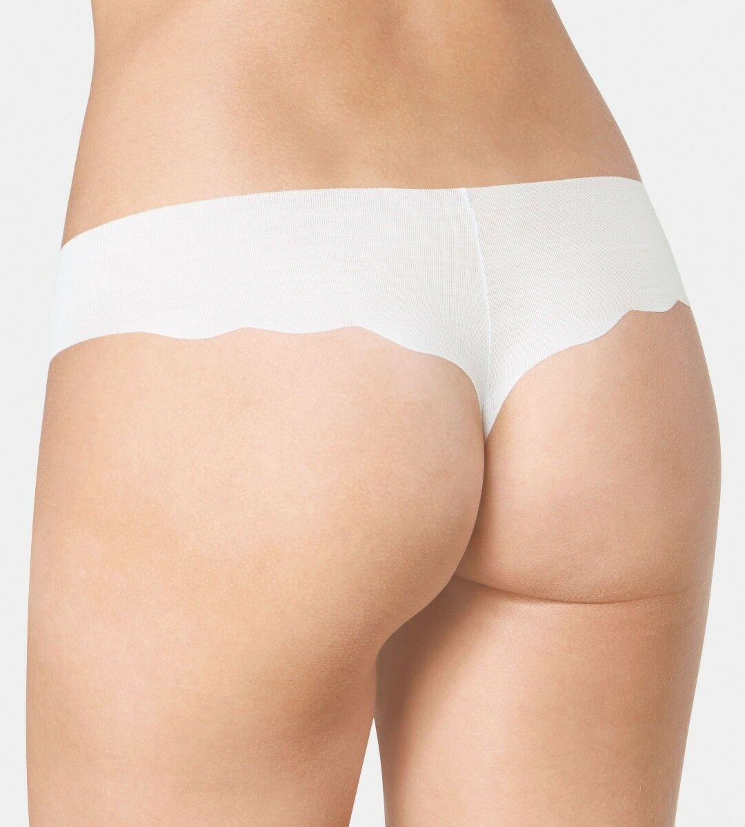 ZERO Modal Dames String Silk White