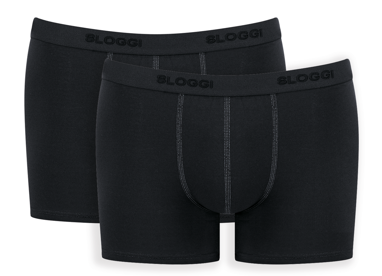 MEN 24/7 Heren Short 2-Pack Zwart