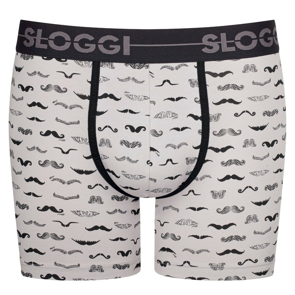 MEN Go Heren Movember Short 2-Pack Grey Combination