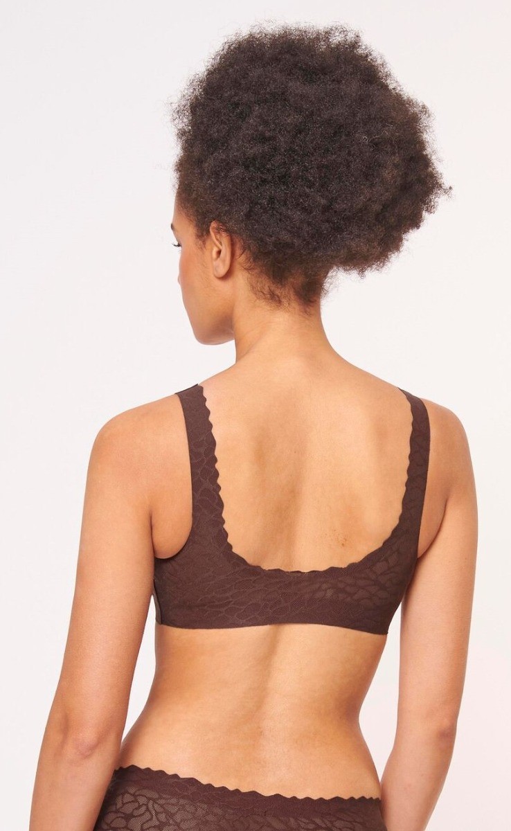 ZERO Feel Lace 2.0 Dames Bralette Bruin