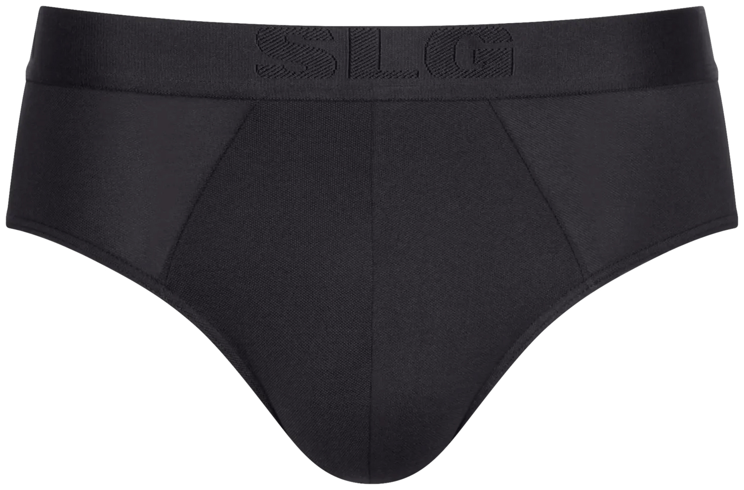 MEN SLG Base Heren Soft Brief 2-Pack Black