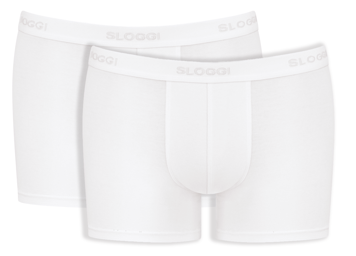 MEN 24/7 Heren Short 2-Pack Wit