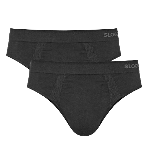 MEN Go Smooth Heren Midi 2-Pack Black
