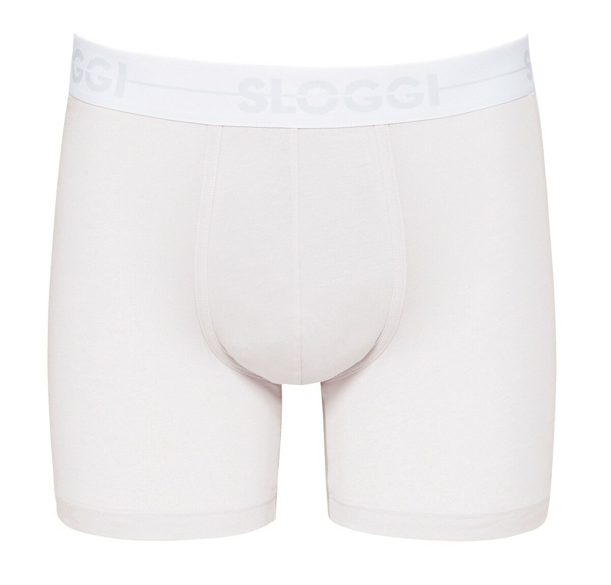 MEN Heren Go Short 3-Pack Antraciet/Rood/Ivoor