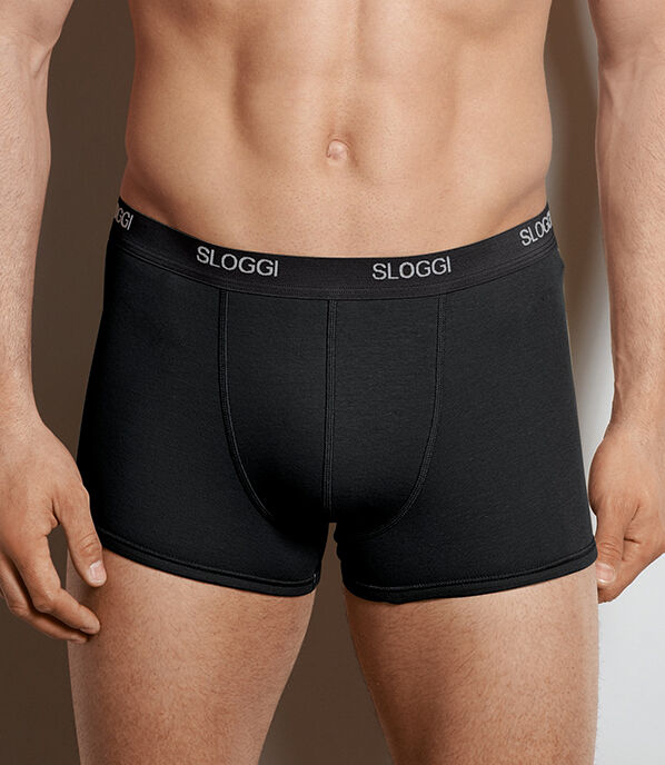 MEN Basic Heren Short Zwart