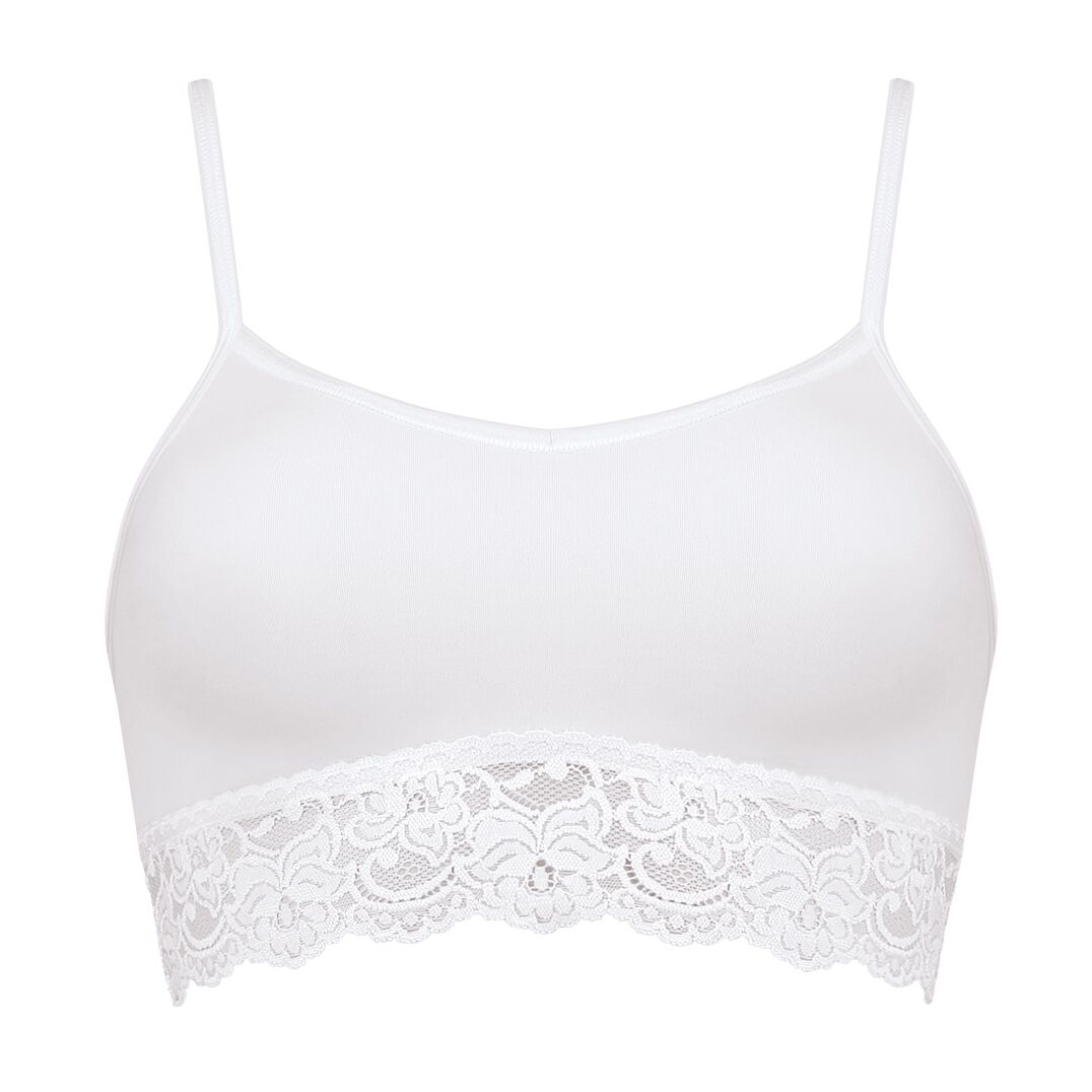 Dames Romance Bralette Wit