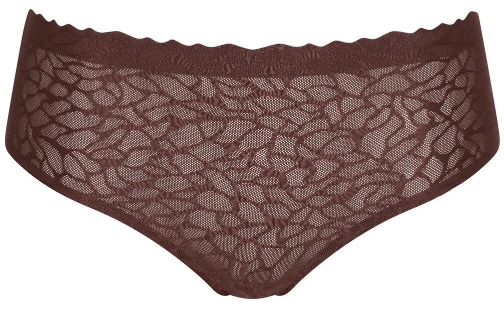 Dames ZERO Feel Lace 2.0 High Waist Brief Bruin