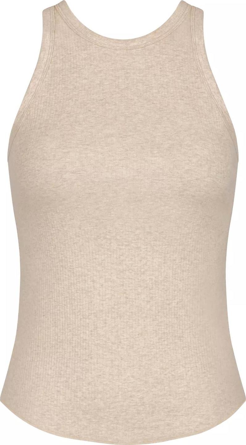 Go Ribbed Dames Tanktop Grey Combination