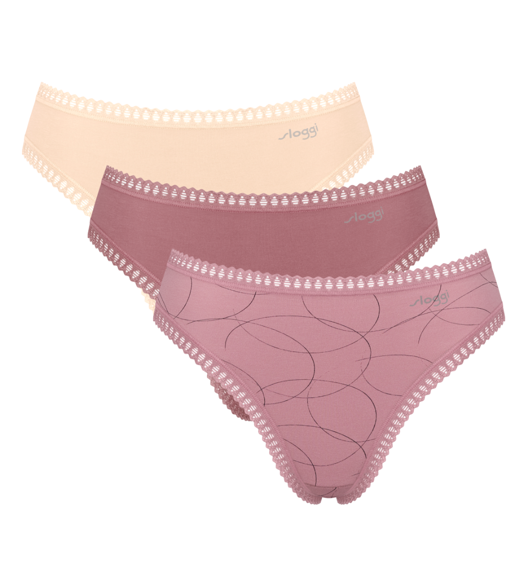 Go Crush Dames High Leg 3-Pack Multiple Colours 2