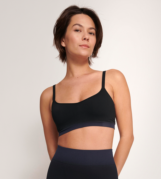 Ever Infused Aloe Dames Padded Bra zwart