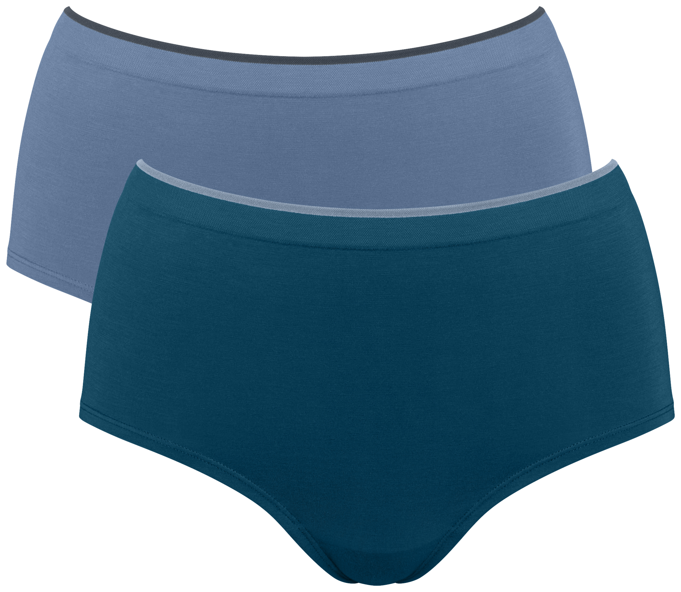 Sloggi Go Sense Dames Highwaist Blue 2-Pack