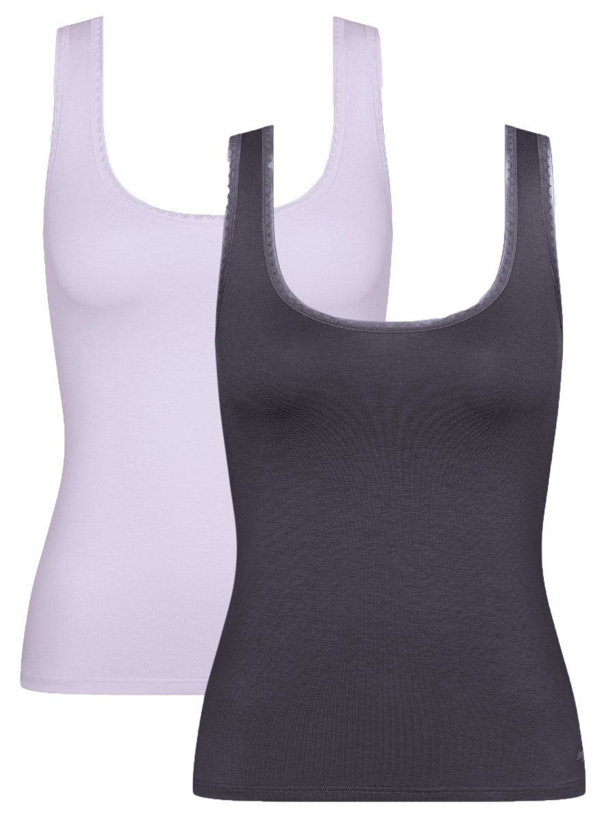 Dames GO 2-Pack Tank Top Paars