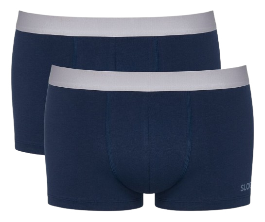MEN Go ABC Heren Hipster 2-Pack Navy MEN Go ABC Heren Hipster 2-Pack Navy