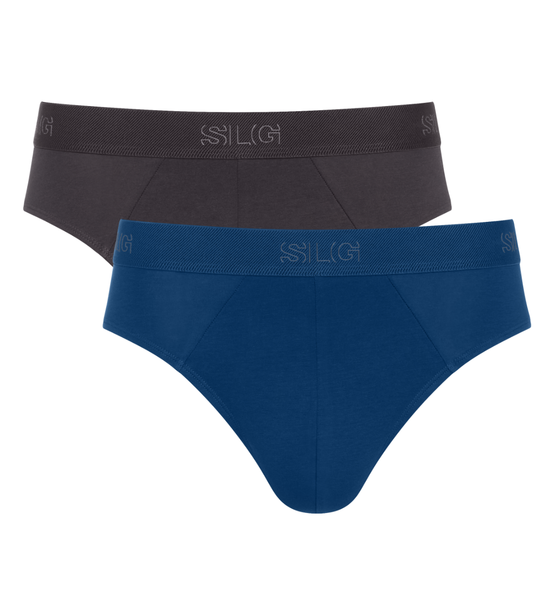 MEN SLG Base Heren Brief 2-Pack Black Combination MEN SLG Base Heren Brief 2-Pack Black Combination