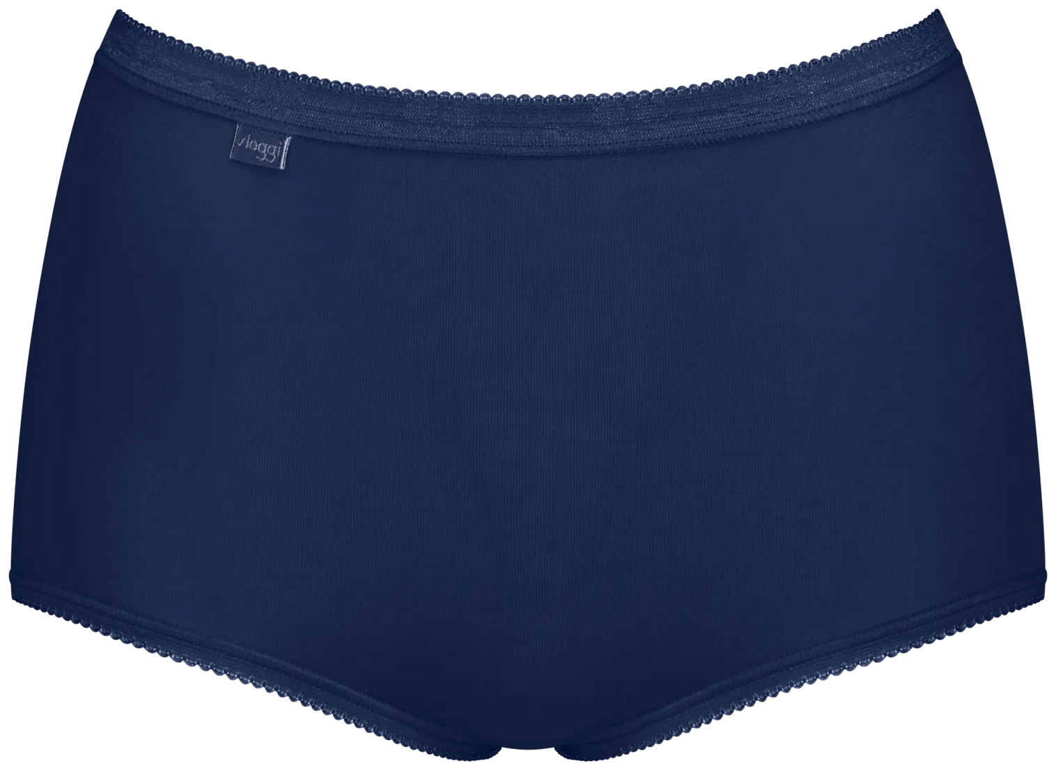 Sloggi Basic Dames Basic+ Maxi White/Blue 4-Pack