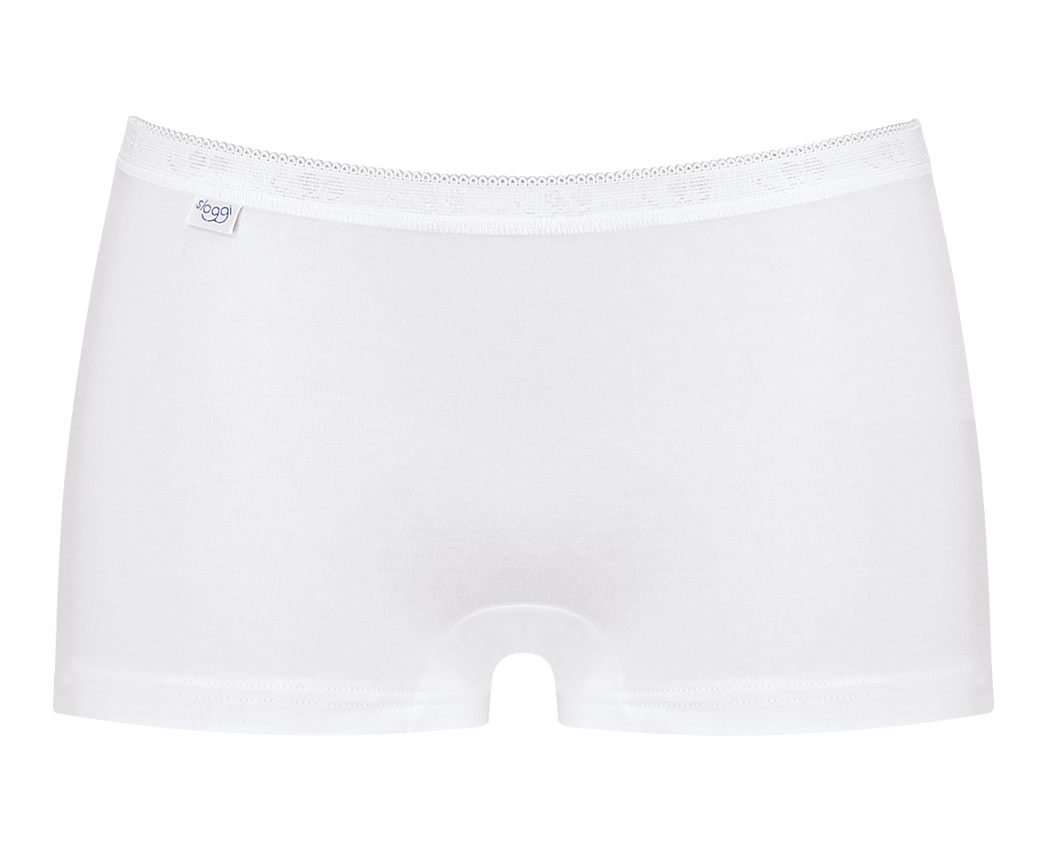 Risalti Dames boxershorts van bamboe – shorts voor dames, korte onderbroek, zachter dan onderbroeken voor dames, katoen, onderrok voor dames – Made in Italy, grijs, poeder, wit, XXL